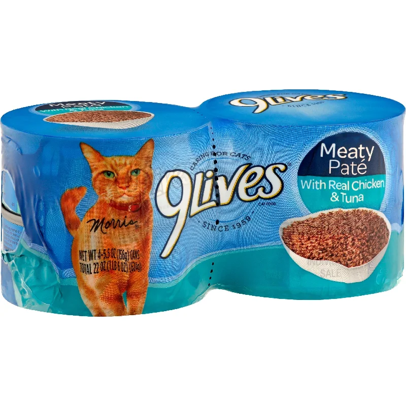 9 Lives Chicken & Tuna - 22 OZ 6 Pack