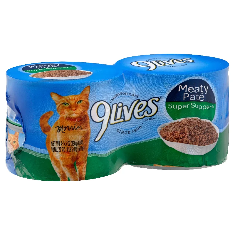 9 Lives Super Supper - 22 OZ 6 Pack