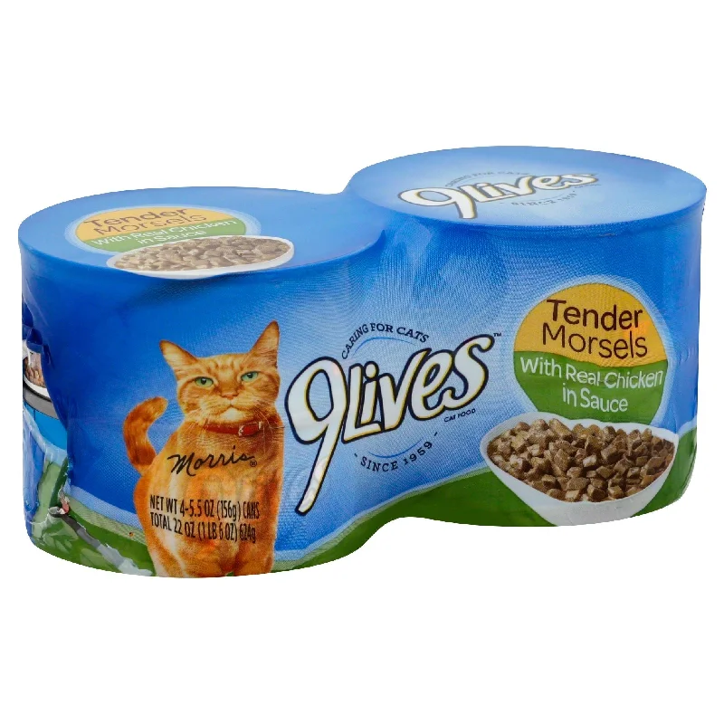 9 Lives Tender Morsels Chicken - 22 OZ 6 Pack