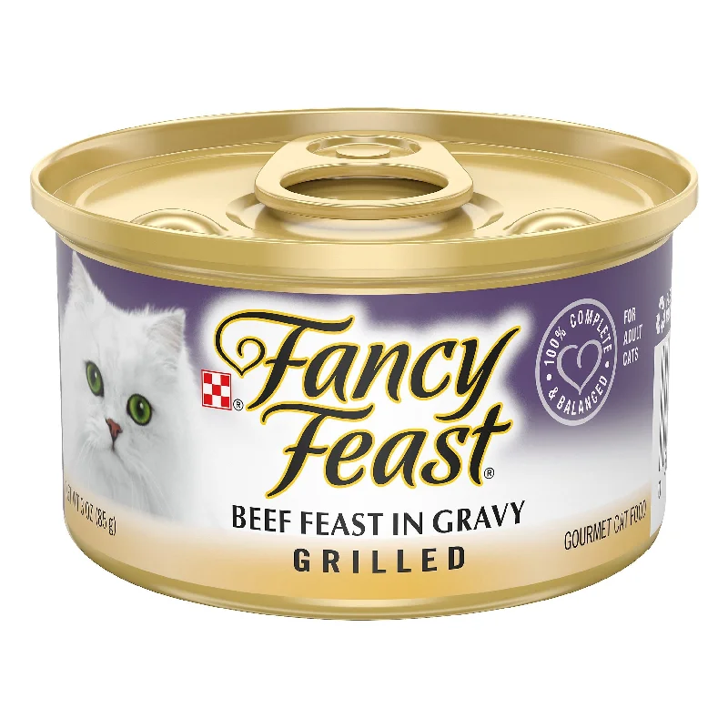 Fancy Feast Beef Feast In Gravy - 3 OZ 24 Pack