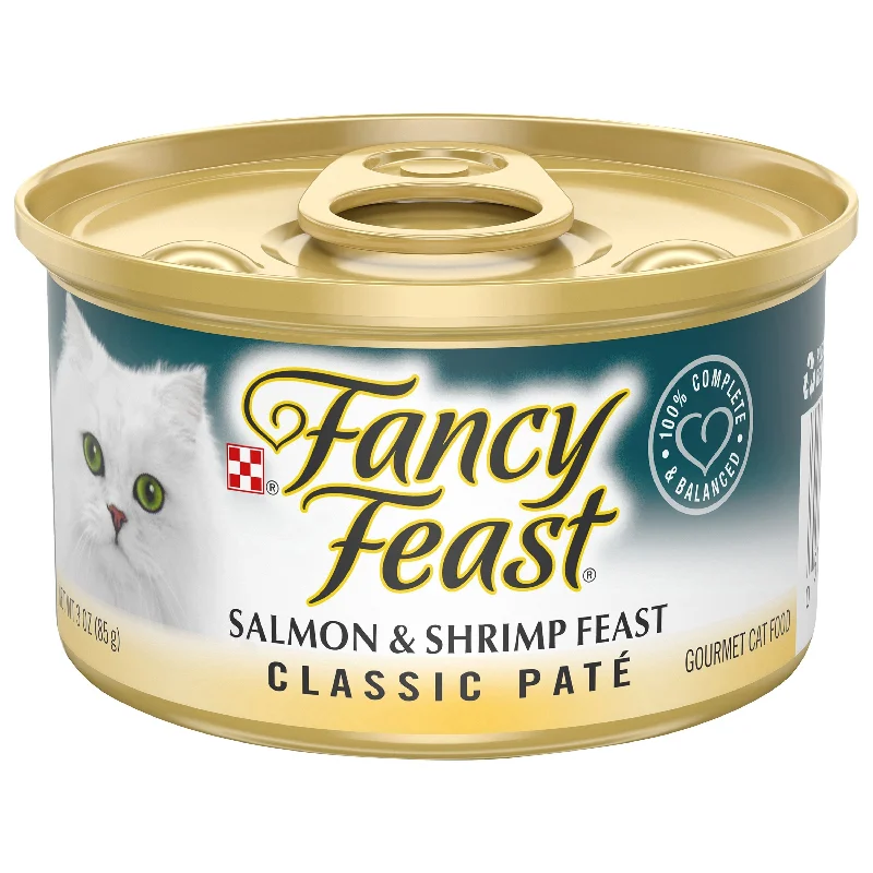 Fancy Feast Salmon & Shrimp Feast - 3 OZ 24 Pack