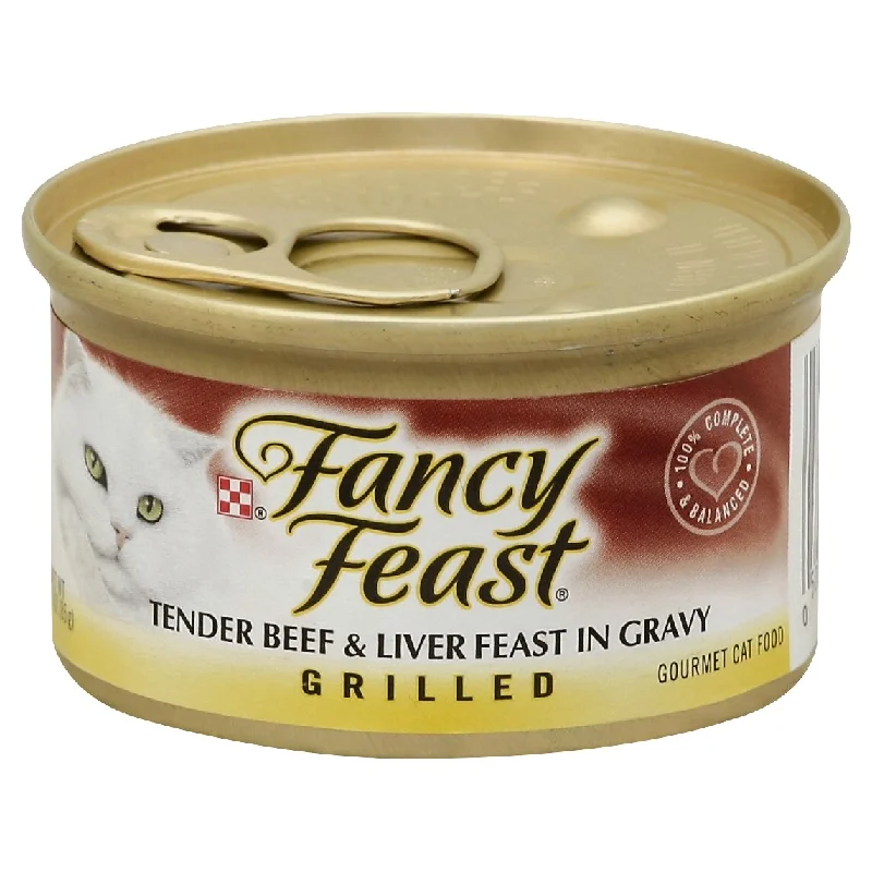 Fancy Feast Grilled Tender Beef & Liver Feast - 3 OZ 24 Pack