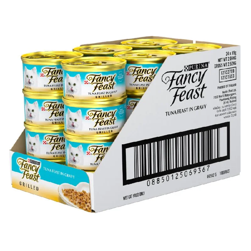 Fancy Feast Grilled Tuna Feast Gravy Gourmet 24X85g