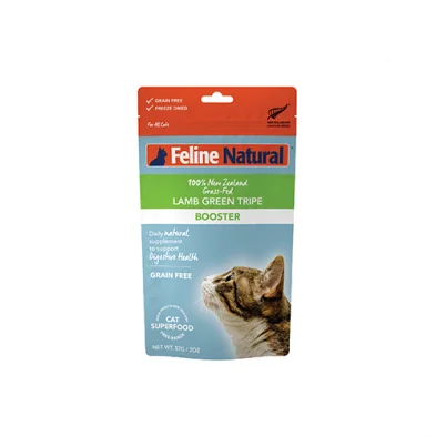 Feline Natural Lamb Green Tripe Freeze-Dried Booster