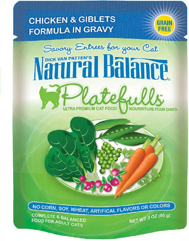 Natural Balance Platefulls Chicken & Giblets In Gravy