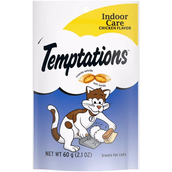 WHISKAS TEMPTATION INDOOR CARE  2.1oz