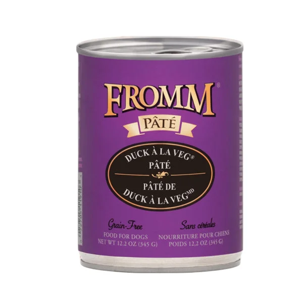 Fromm Duck a la Veg Pate Canned Dog Food