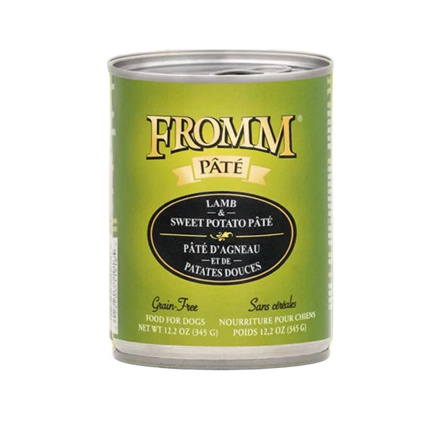 Fromm Lamb & Sweet Potato Pate Canned Dog Food 12.2oz