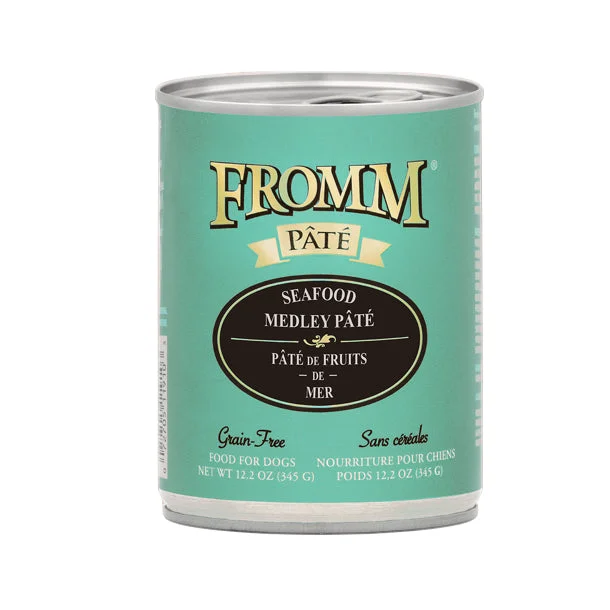 Fromm Seafood Medley Canned Dog Food 12.2oz