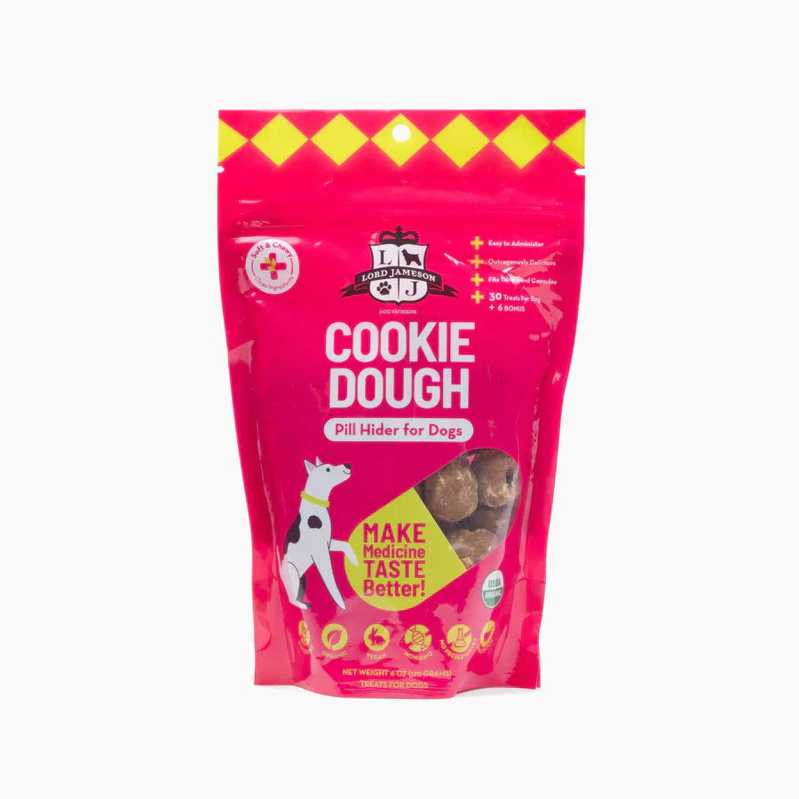 Lord Jameson Cookie Dough Organic Pill Hider Dog Treats (6 oz)