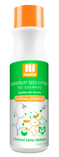 Nootie Grapefruit Seed Extract Coconut Lime Verbena Hypoallergenic Shampoo for Dogs