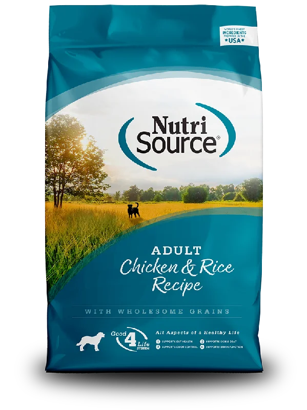 NutriSource® Adult Chicken & Rice Recipe Dry Dog Food