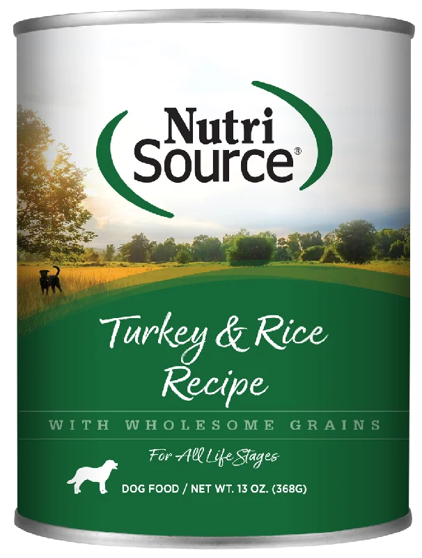 NutriSource® Turkey & Rice Recipe Healthy Wet Dog Food