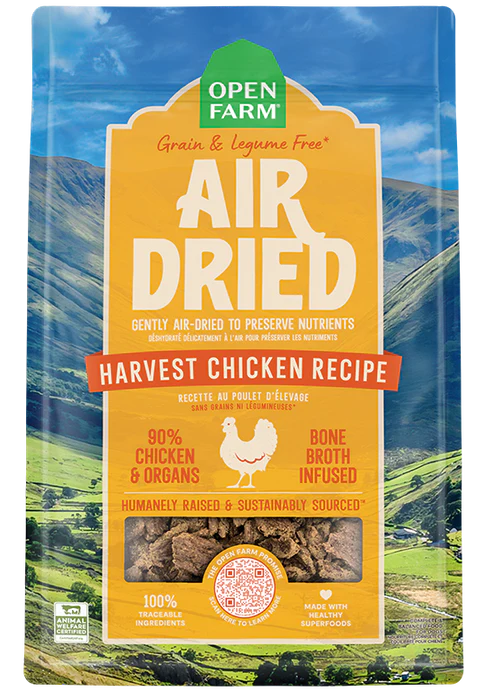 Open Farm Air Dried Harvest Chicken Recipe