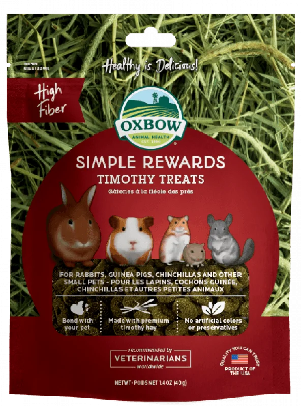 Oxbow Simple Rewards Timothy Treats (1.4 Oz)