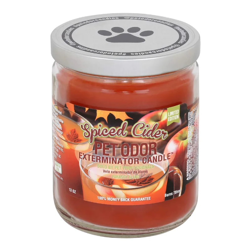 Pet Odor Exterminator Candle, Spiced Cider, 13 oz