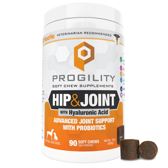 Nootie PROGILITY Daily Hip & Joint Supplement Chews for Dogs