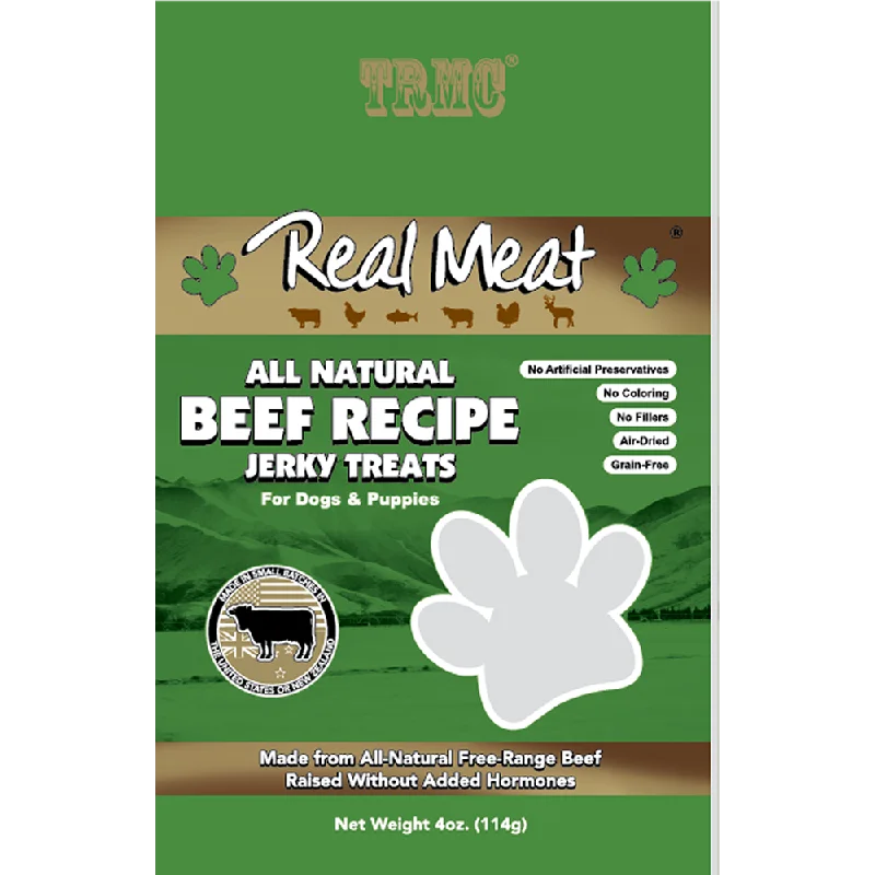 The Real Meat Company Beef Jerky Bites Dog Treats