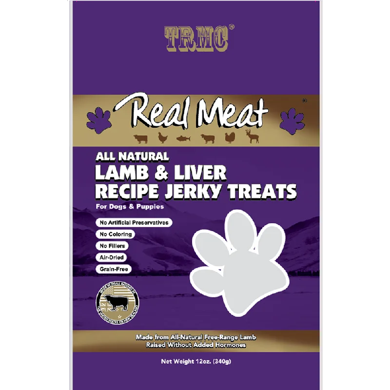 The Real Meat Company Real Meat Dog Treats Lamb & Liver Jerky (12 Oz)