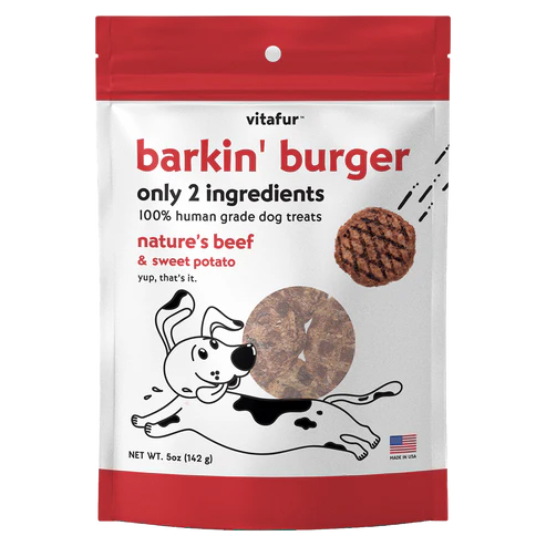 VitaFur Barkin Burger Beef & Sweet Potato 5oz