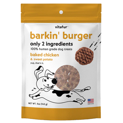 VitaFur Barkin Burger Chicken & Sweet Potato 5oz