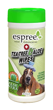 Espree Tea Tree & Aloe Wipes 50ct