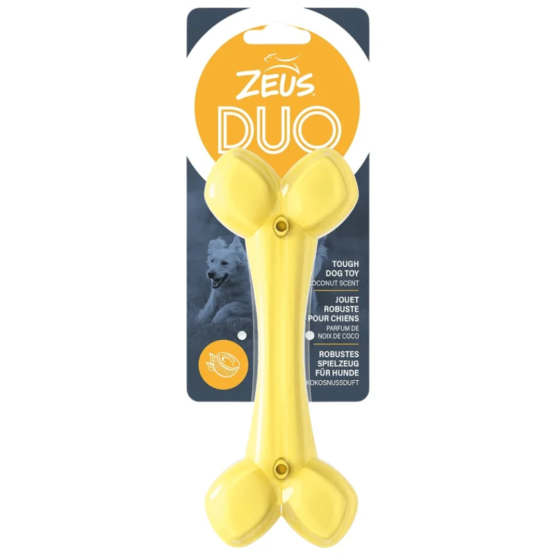 Dog Chewing Toy - DUO - Bone - Coconut Scent