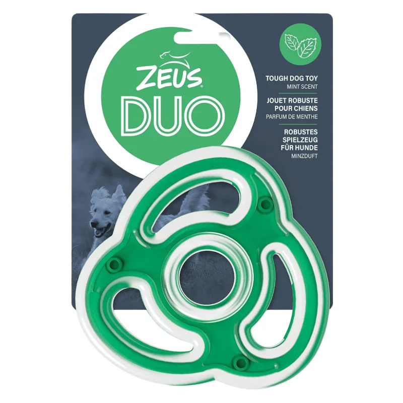 Dog Chewing Toy - DUO - Ninja Star - Mint Scent