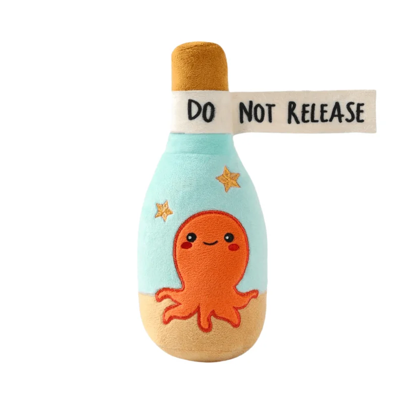 Plush Dog Toy - Beach Daze - Drift Bottle