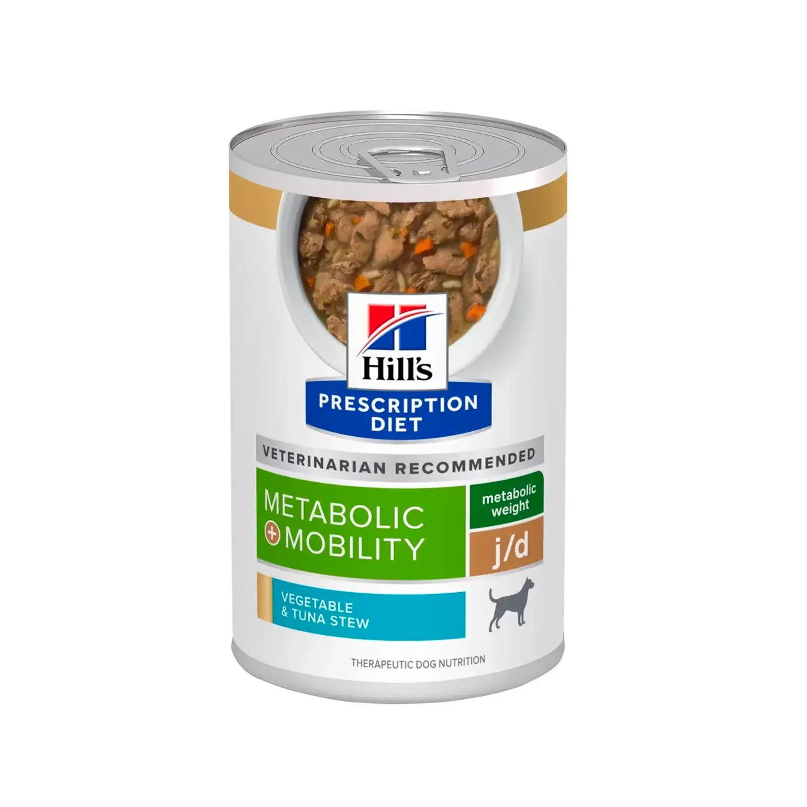 Hill's Prescription Diet - Canine j/d Metabolic Plus (Metabolic & Mobility) Tuna Stew 12.5oz