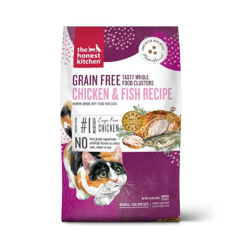 Grain Free Whole Food Chicken & Whitefish Clusters for Cats