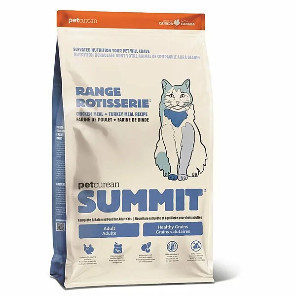 Summit Range Rotisserie Chicken & Turkey Meal Adult Cat