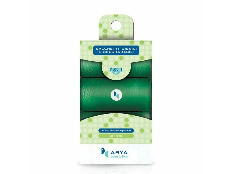 Arya Poo Bags Refill Biodegradable (3X15 Bags)