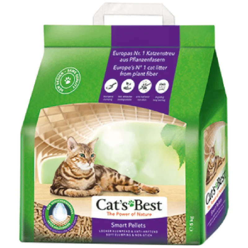 Cat's Best Unscented Smart Pellets Cat Litter