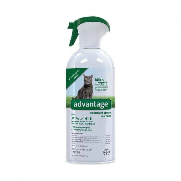 Advantage Flea and Tick Treatment Spray for Cats