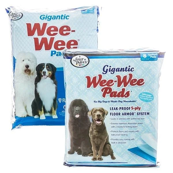 Four Paws Wee-Wee Giant Puppy Housebreaking Pads (One Package - 18 count)