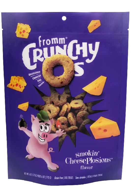 Fromm Crunchy Os® Smokin' CheesePlosions® Flavor Dog Treats