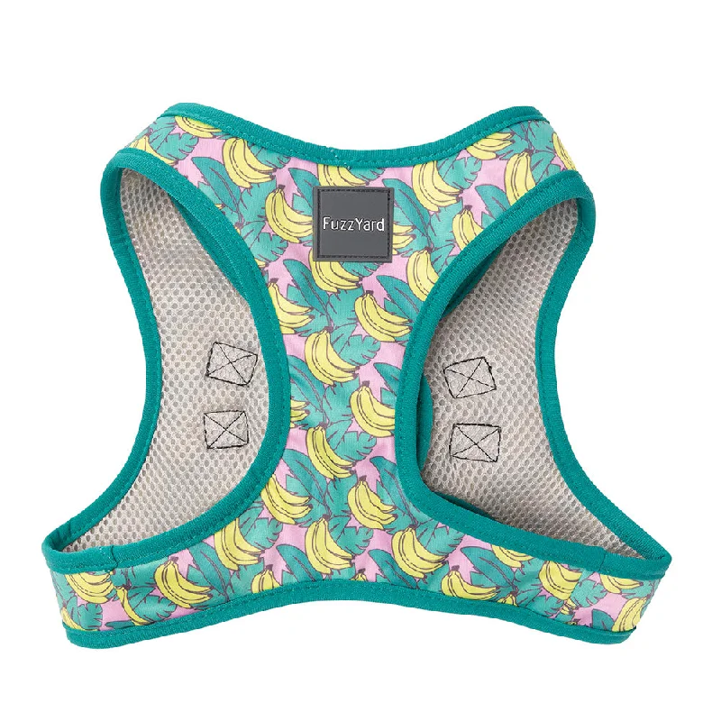 Fuzzyard Dog Step In Harness Bananarama XS