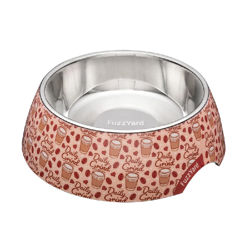 Fuzzyard Pet Bowl Melamine Daily Grind L