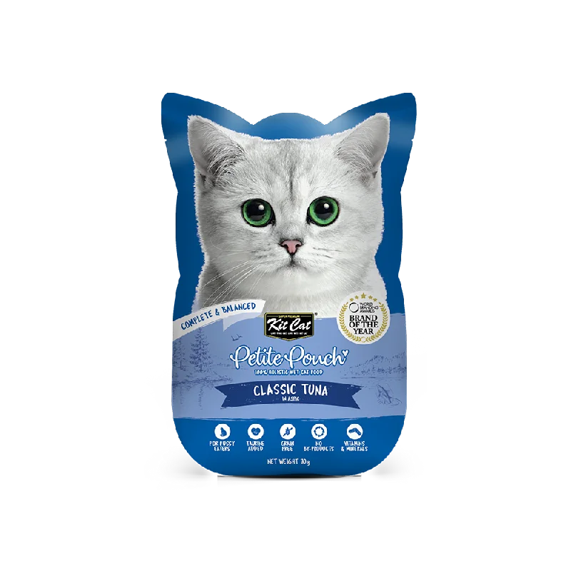 KitCat Cat Petite Pouch Complete & Balanced - Classic Tuna in Aspic 70g