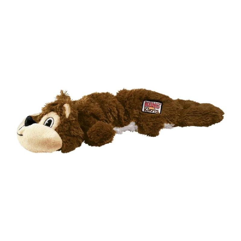 Kong Dog Scrunch Knots Squirrel M/L