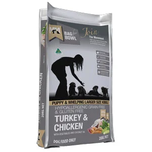 MEALS FOR MUTTS PUPPY LG GRAIN FREE TURKEY CHICKEN 20KG