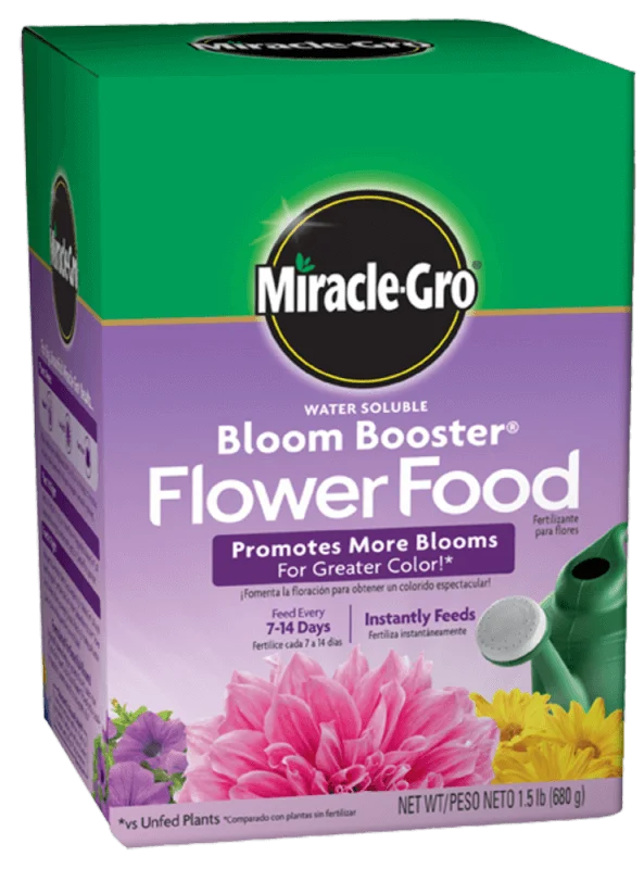 Miracle-Gro® Water Soluble Bloom Booster® Flower Food