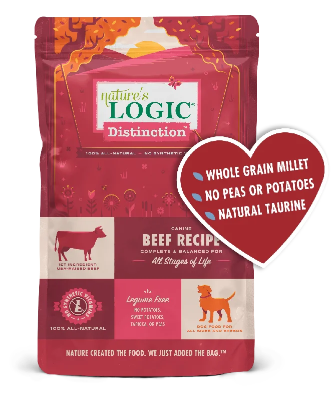 Nature's Logic Distinction Canine Beef Recipe Dry Dog Food