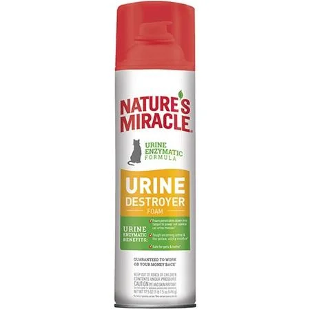 Nature's Miracle Urine Destroyer for cats- Foam