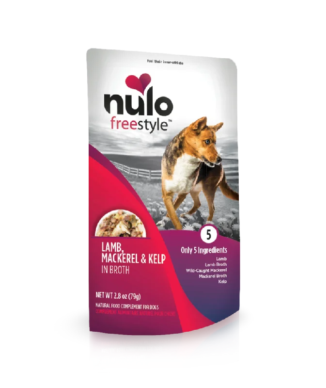 Nulo FreeStyle Lamb, Mackerel & Kelp in Broth Recipe for Dogs