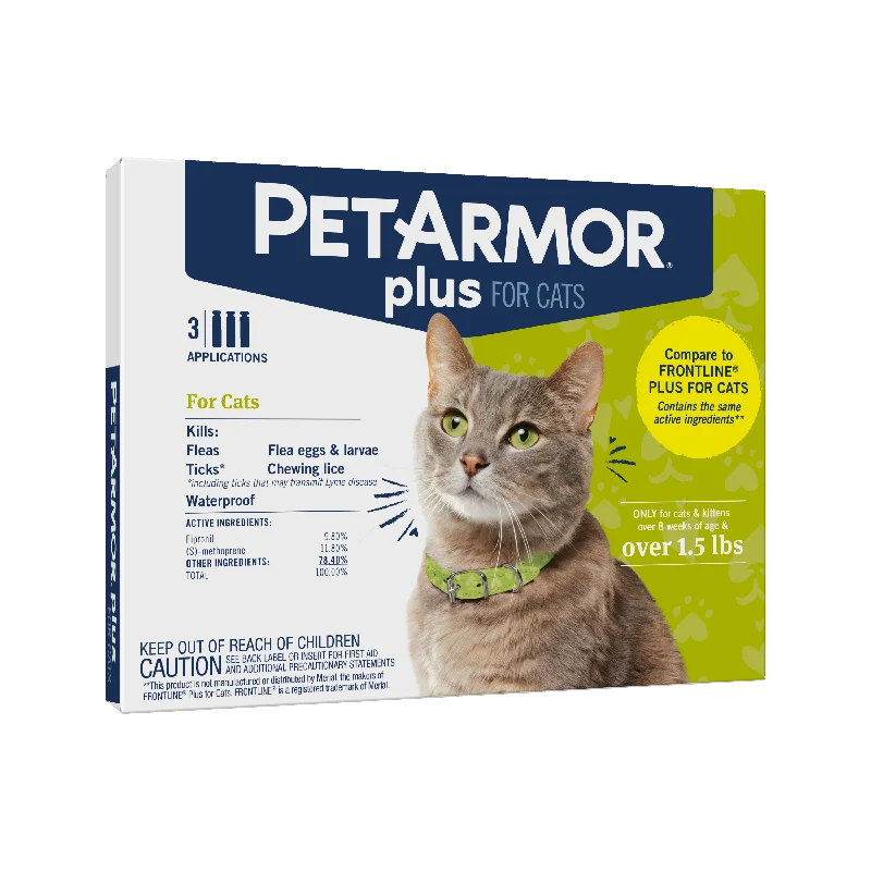 PETARMOR Plus Flea & Tick Prevention for Cats