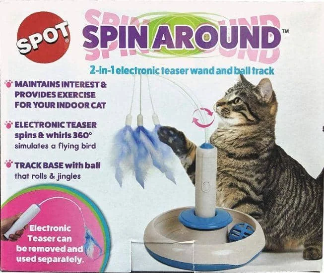 Spot Spin Around Cat Track Cat Toy - 1 count