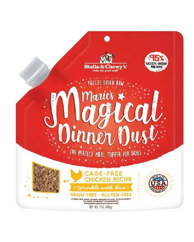 Stella & Chewy's Magical Dinner Dust Meal Topper - Cage-Free Chicken 7oz