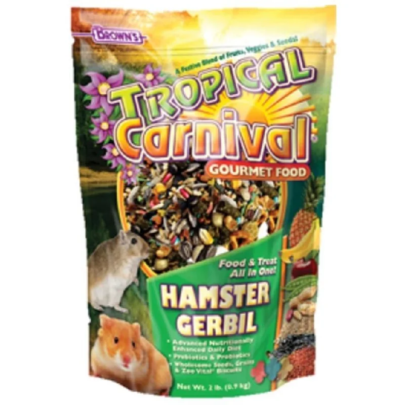 TROPICAL CARNIVAL GOURMET HAMSTER & GERBIL FOOD